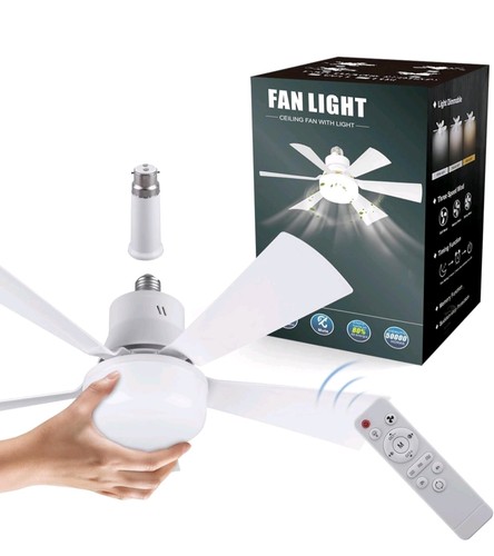 Led ceiling fan - fan, light