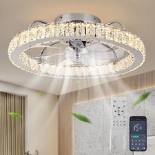 LED Dimmable Crystal Ceiling