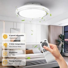 6 Speed Large LED Ceiling Fan