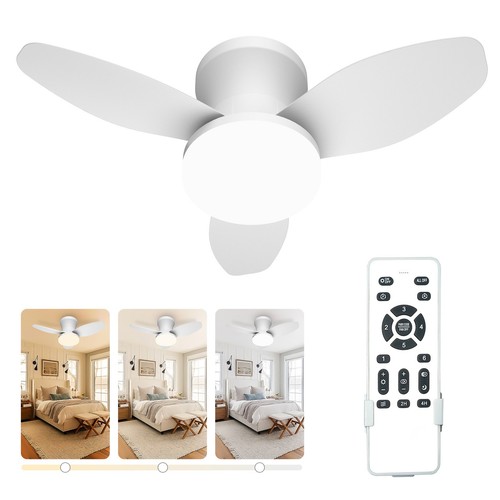 Led ceiling fan light dimmable - led,