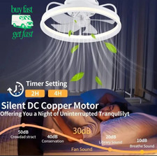 LED Ceiling Fan Light Dim able