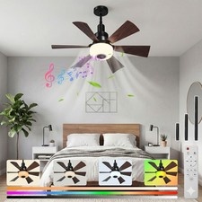 Ceiling Fan with Lighting RGB