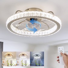 Large LED Ceiling Fan 6 Speed